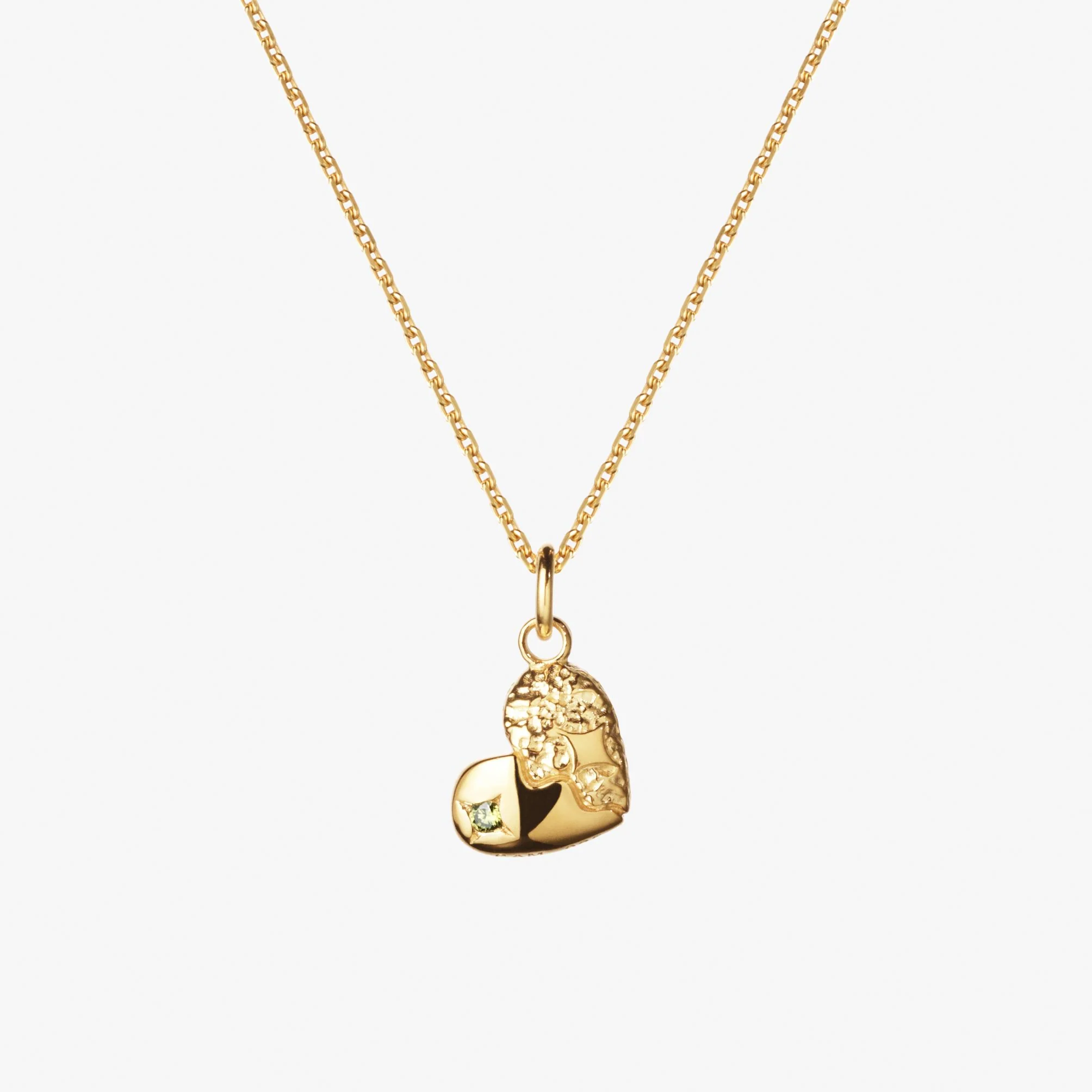 Heart Sparkly Necklace