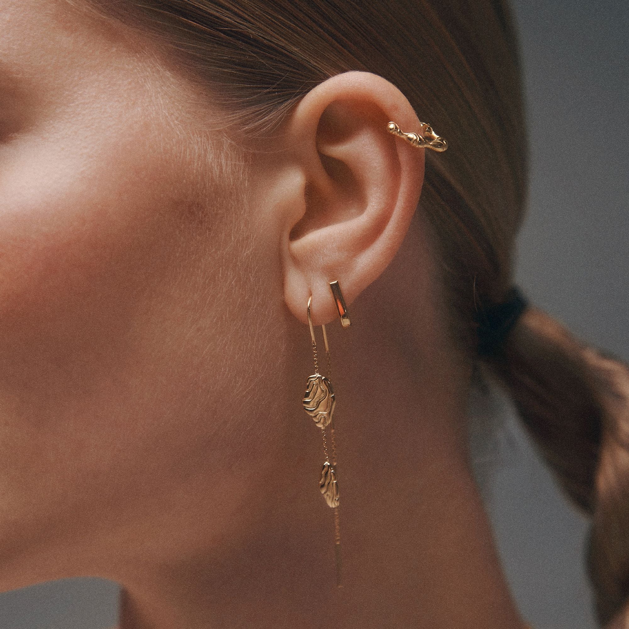 Huggie Flow Earrings - Image 3