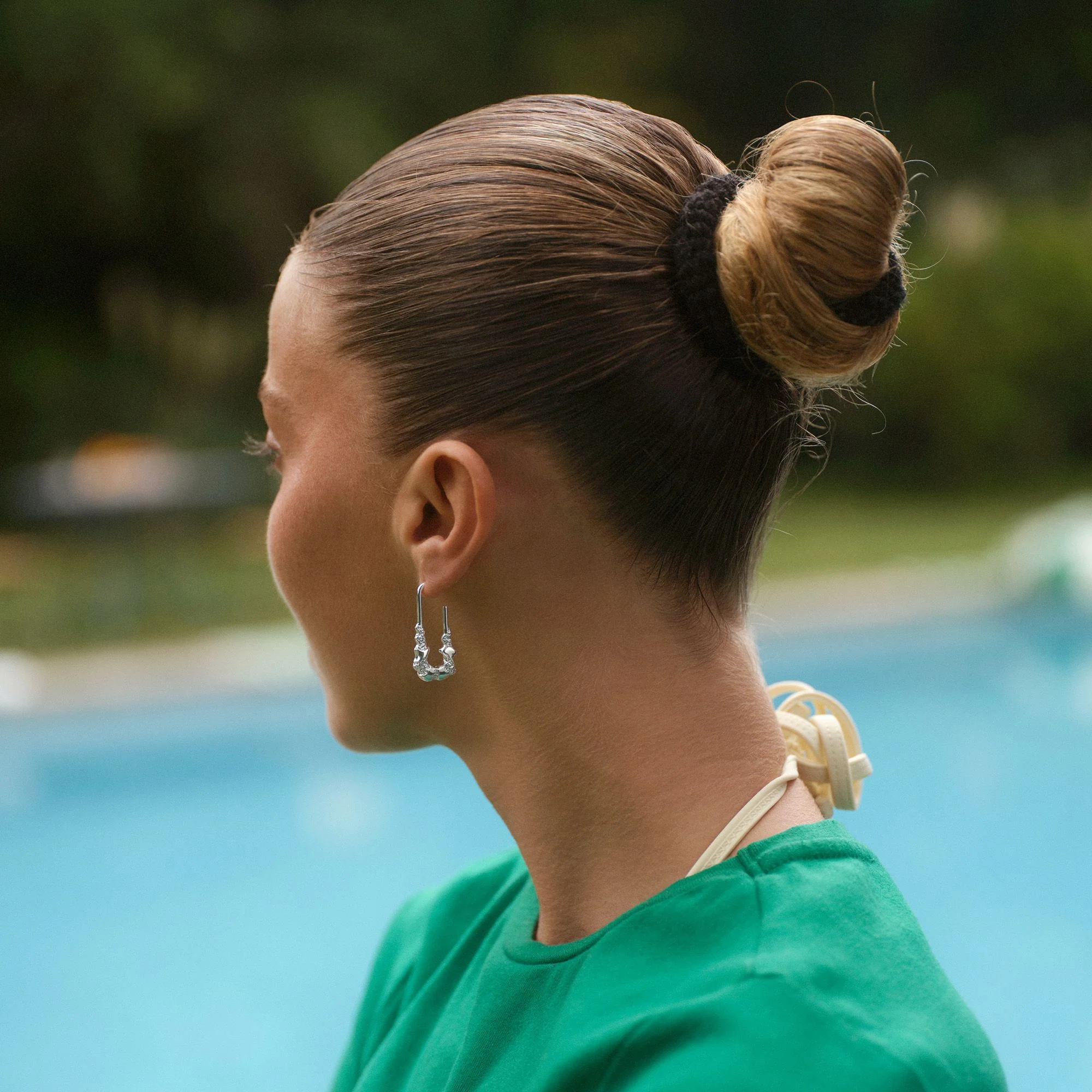 Large Lumina Contrast Earrings - Image 2