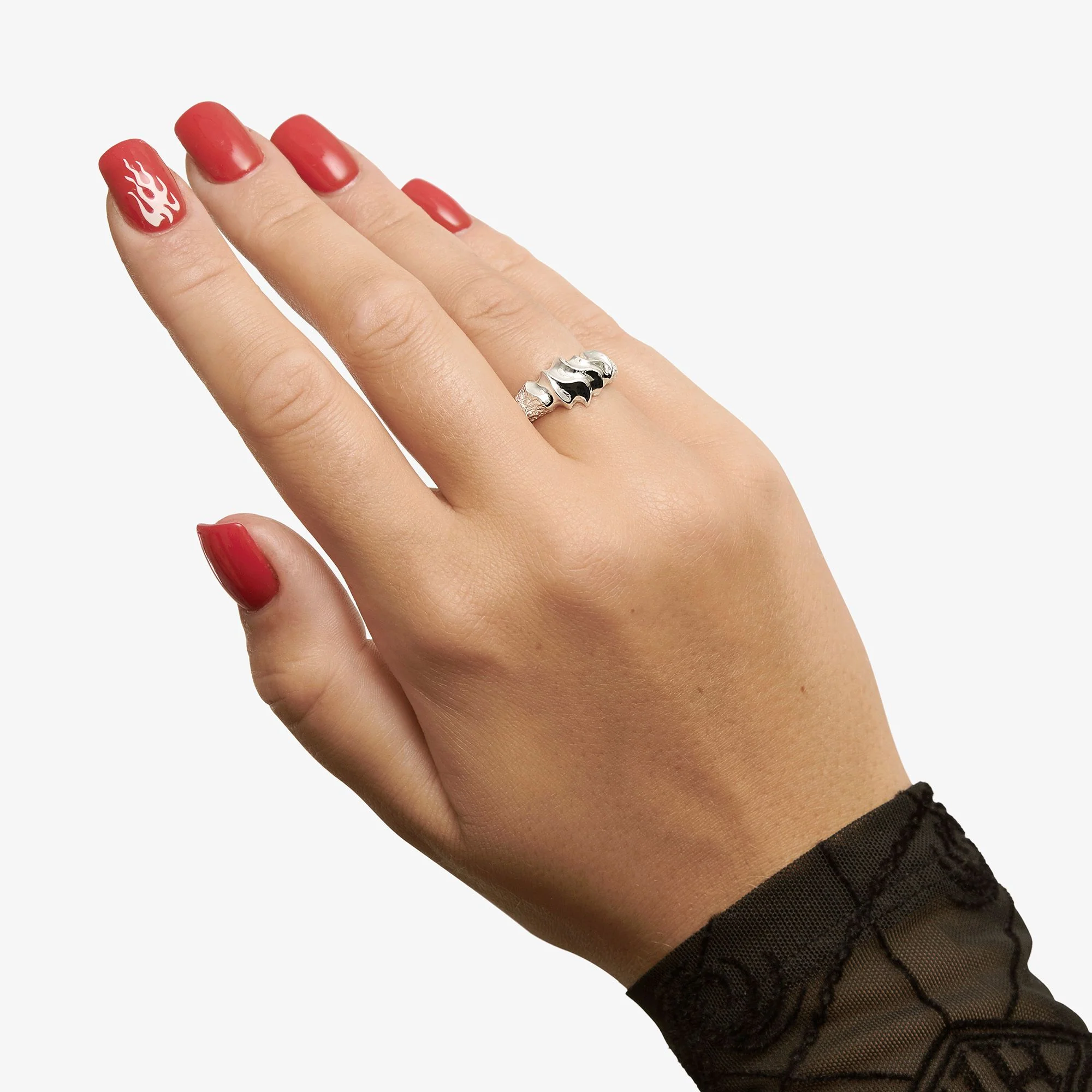 Large Phoenix Flames Ring - Image 2