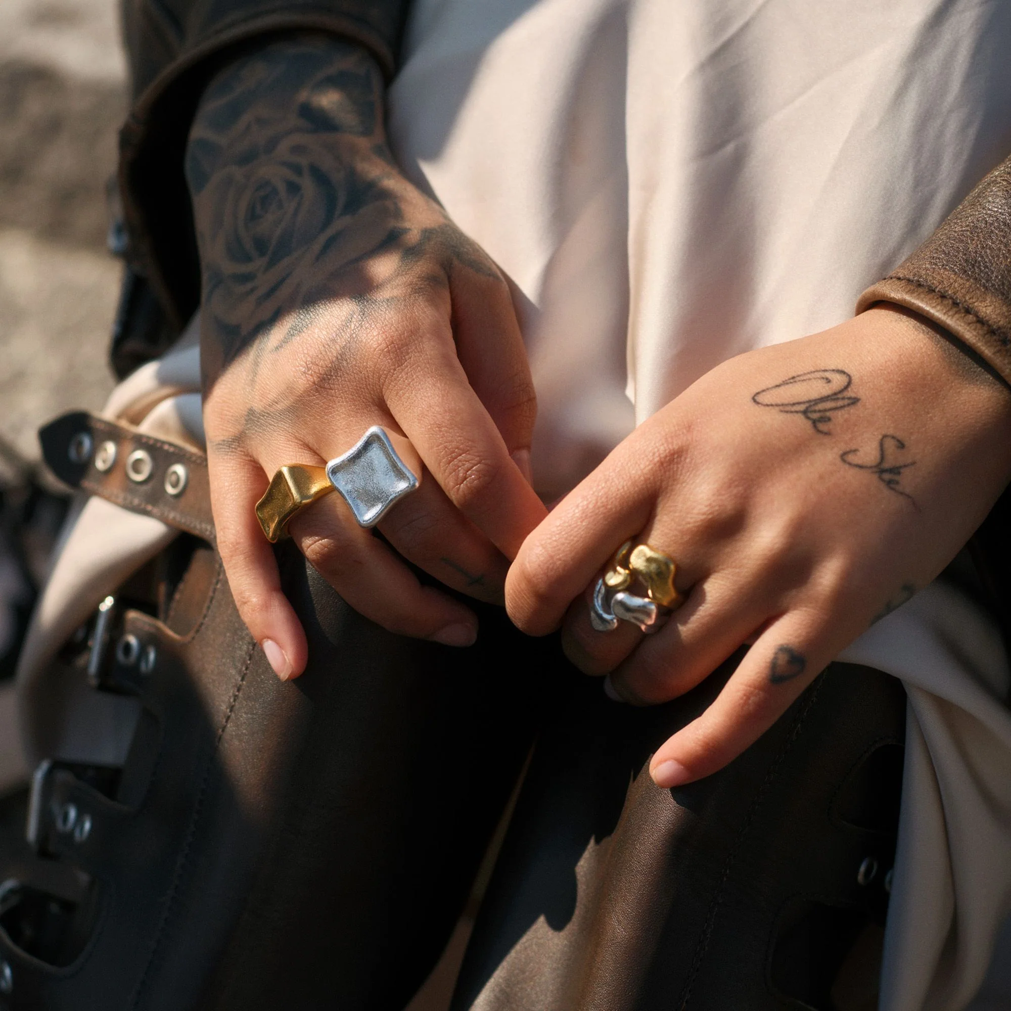 Large Rebel Signet Ring - Image 3