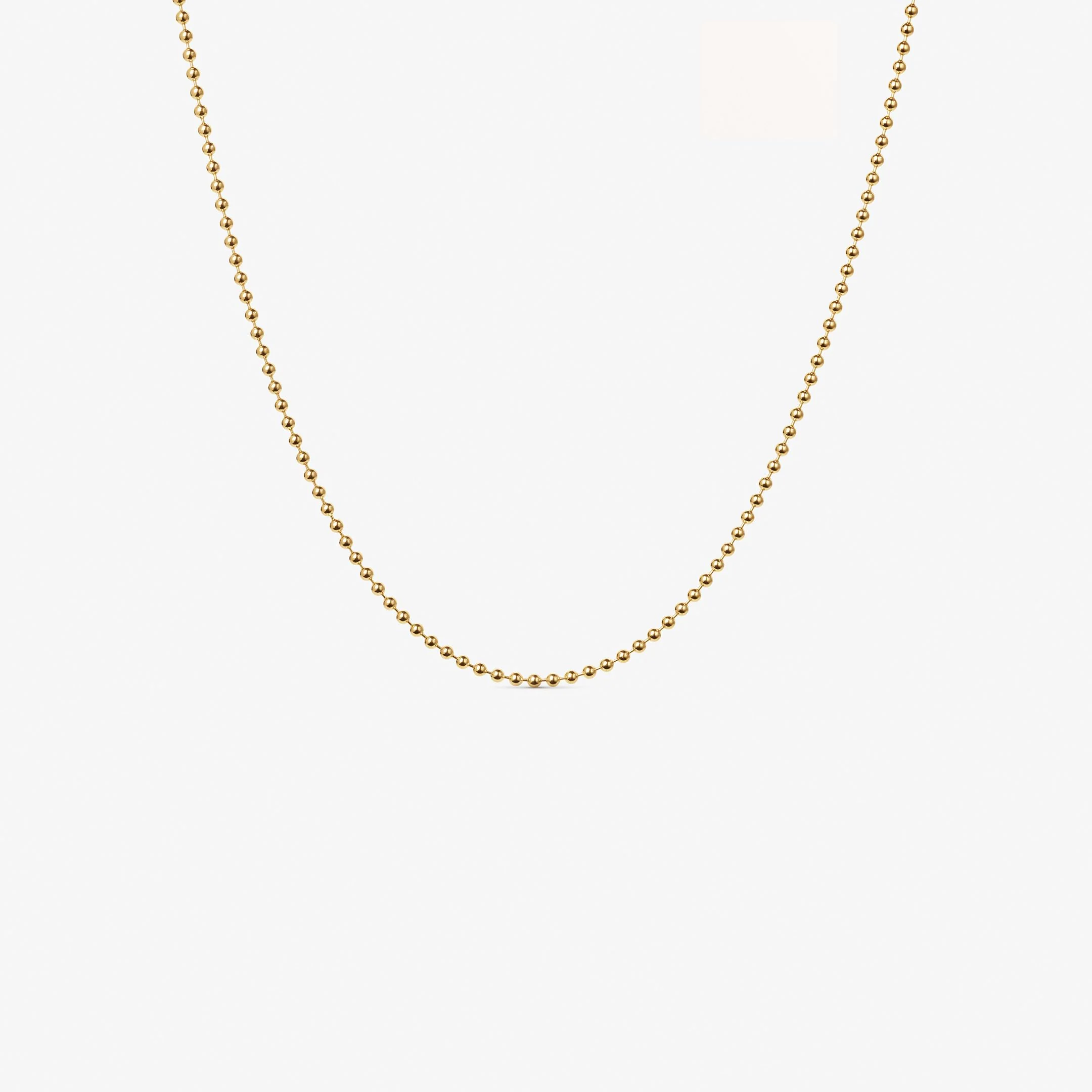 Large Shiny Dots Necklace - Image 2
