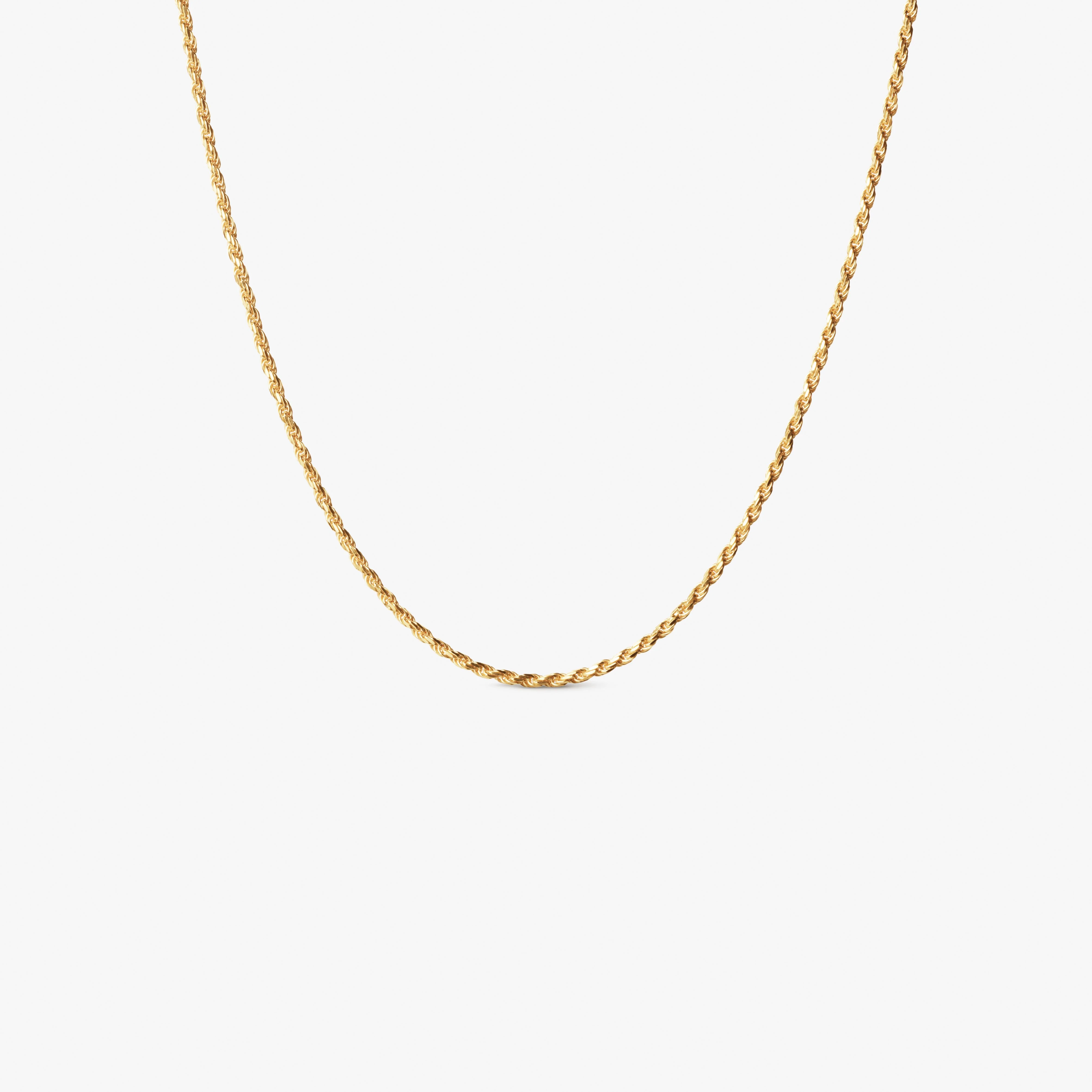 Large Twisted Sparkly Necklace