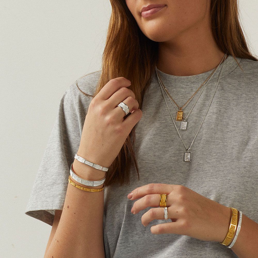 Medium Tekstur Bangle - Image 3