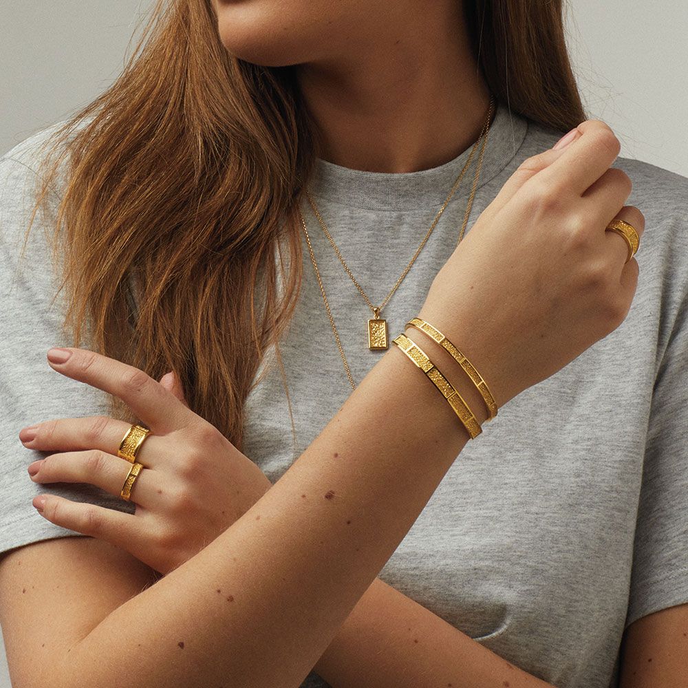 Medium Tekstur Bangle - Image 3