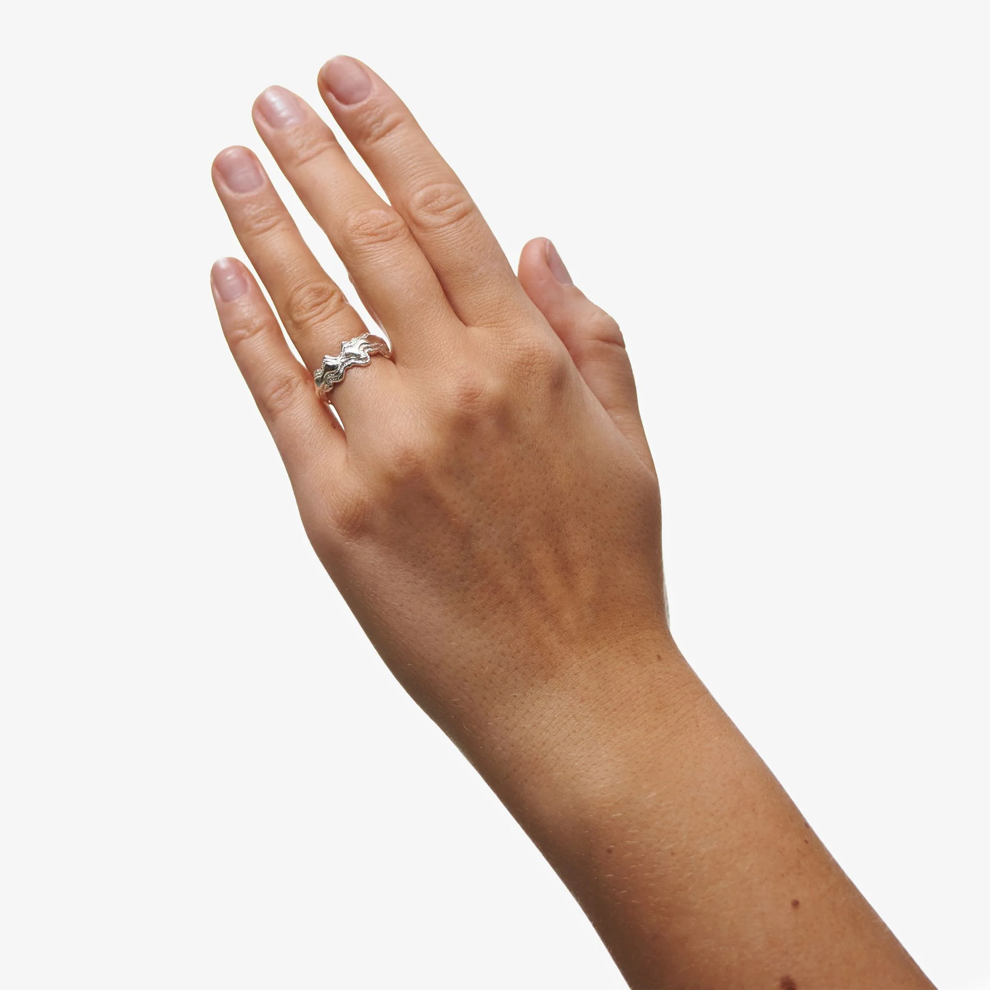 Small Blurry Layers Ring - Image 2