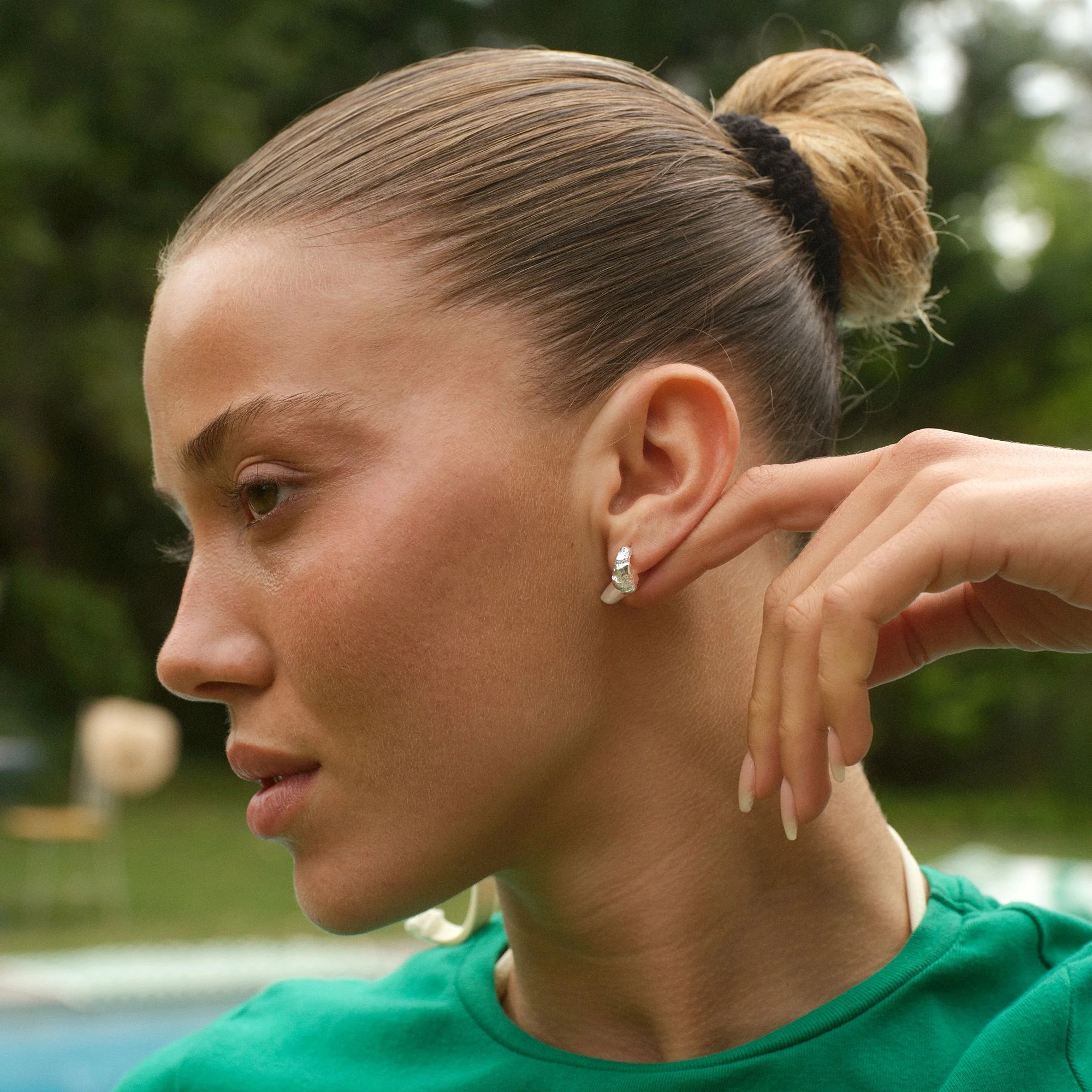 Small Contrast Fusion Hoops - Image 2