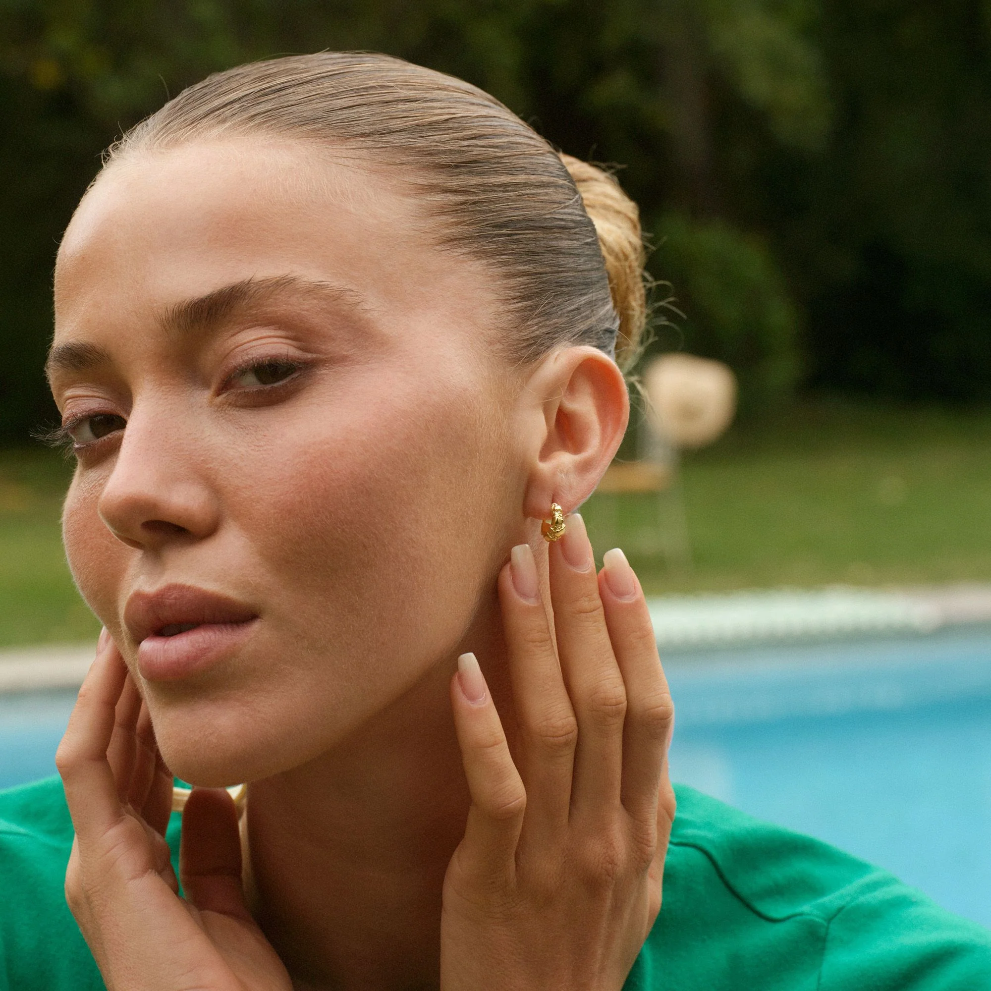 Small Contrast Fusion Hoops - Image 2