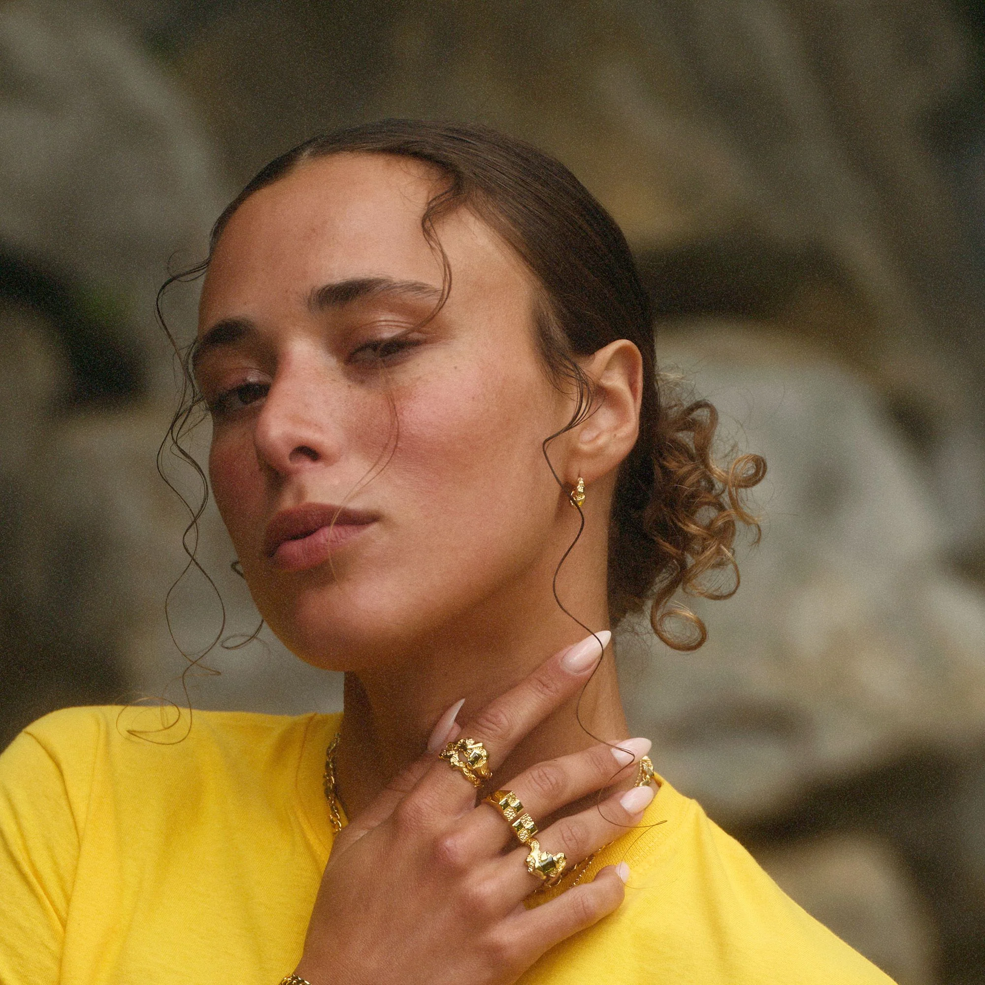 Small Contrast Fusion Hoops - Image 3