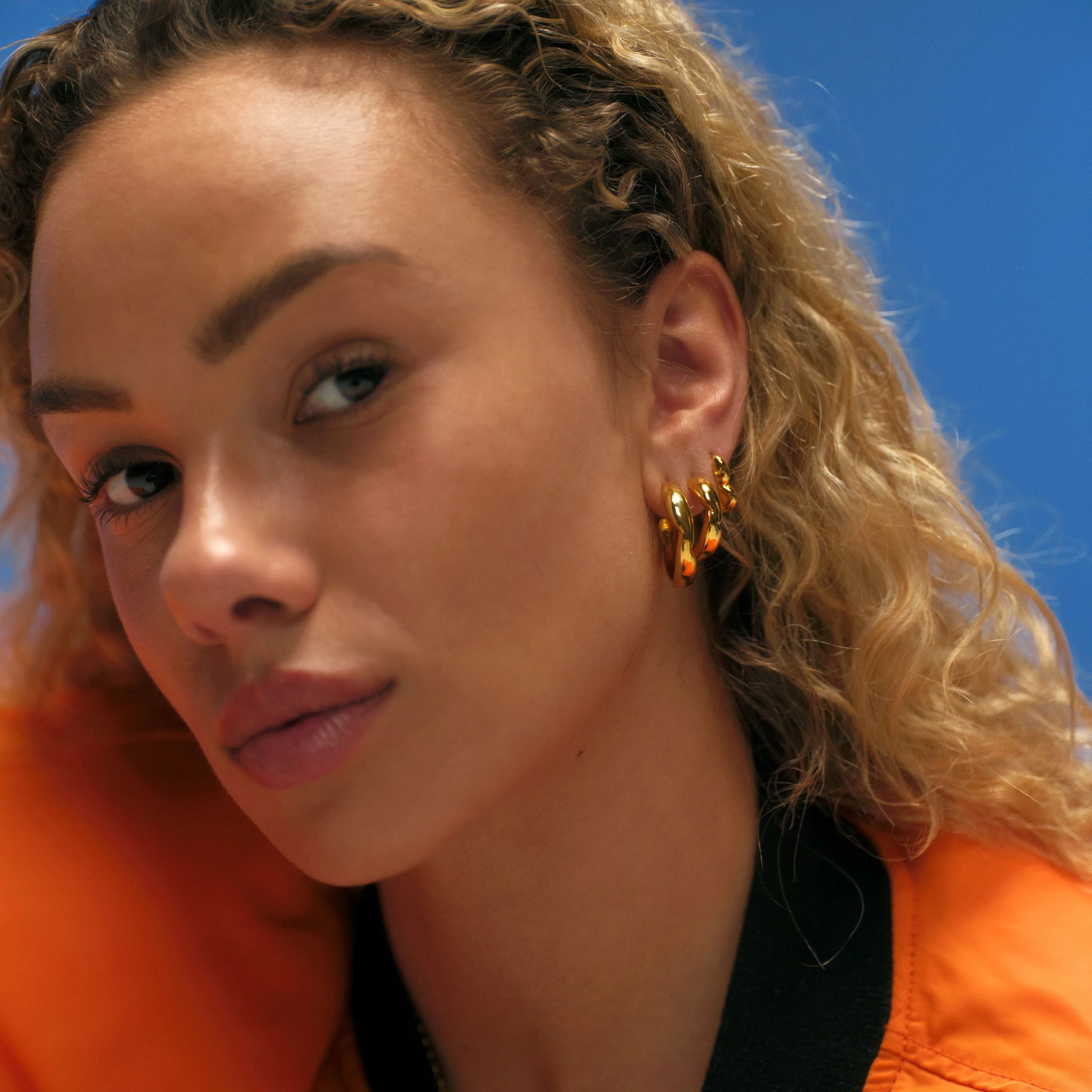 Small Puffer Hoops - Image 3