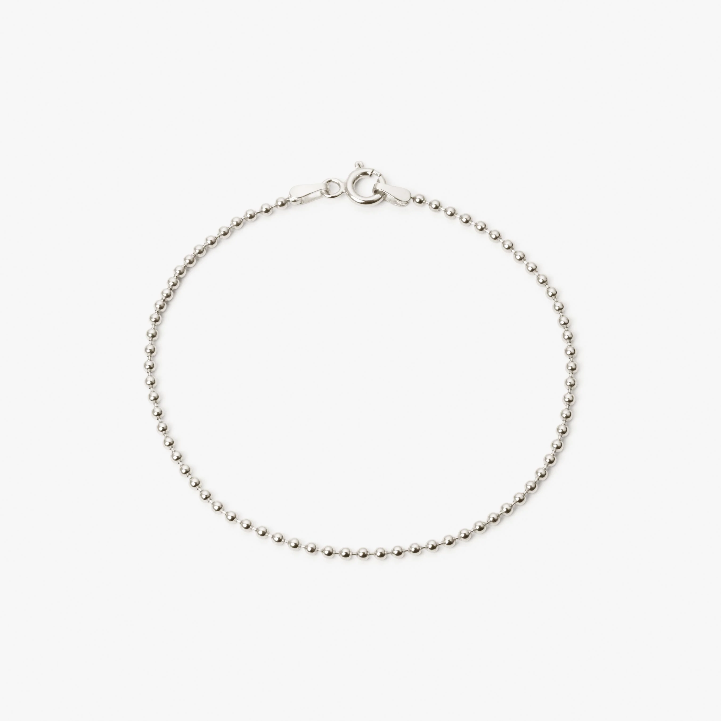 Small Shiny Dots Anklet - Image 2