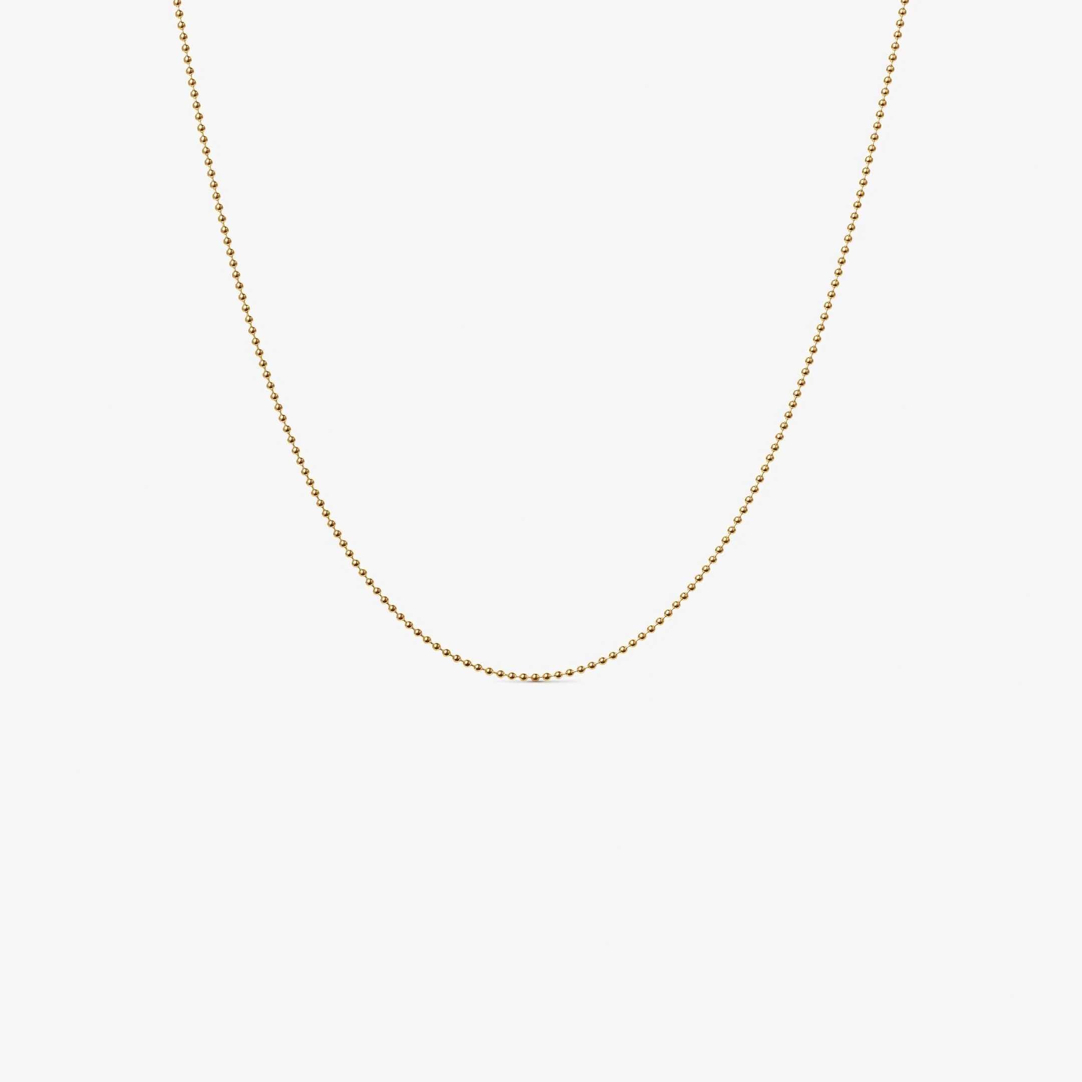 Small Shiny Dots Necklace - Image 2
