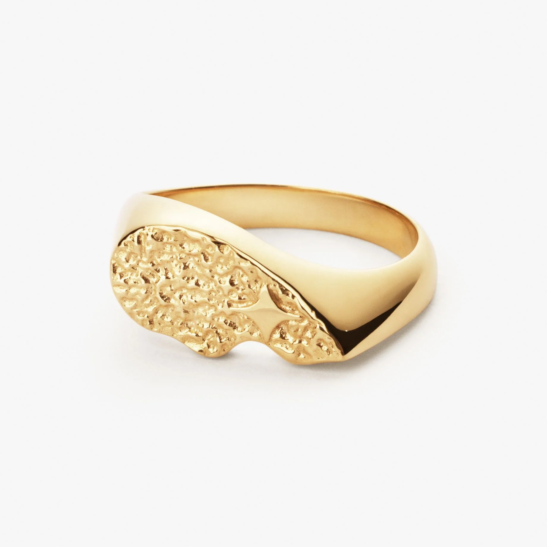 Textured BFF Sparkly Ring