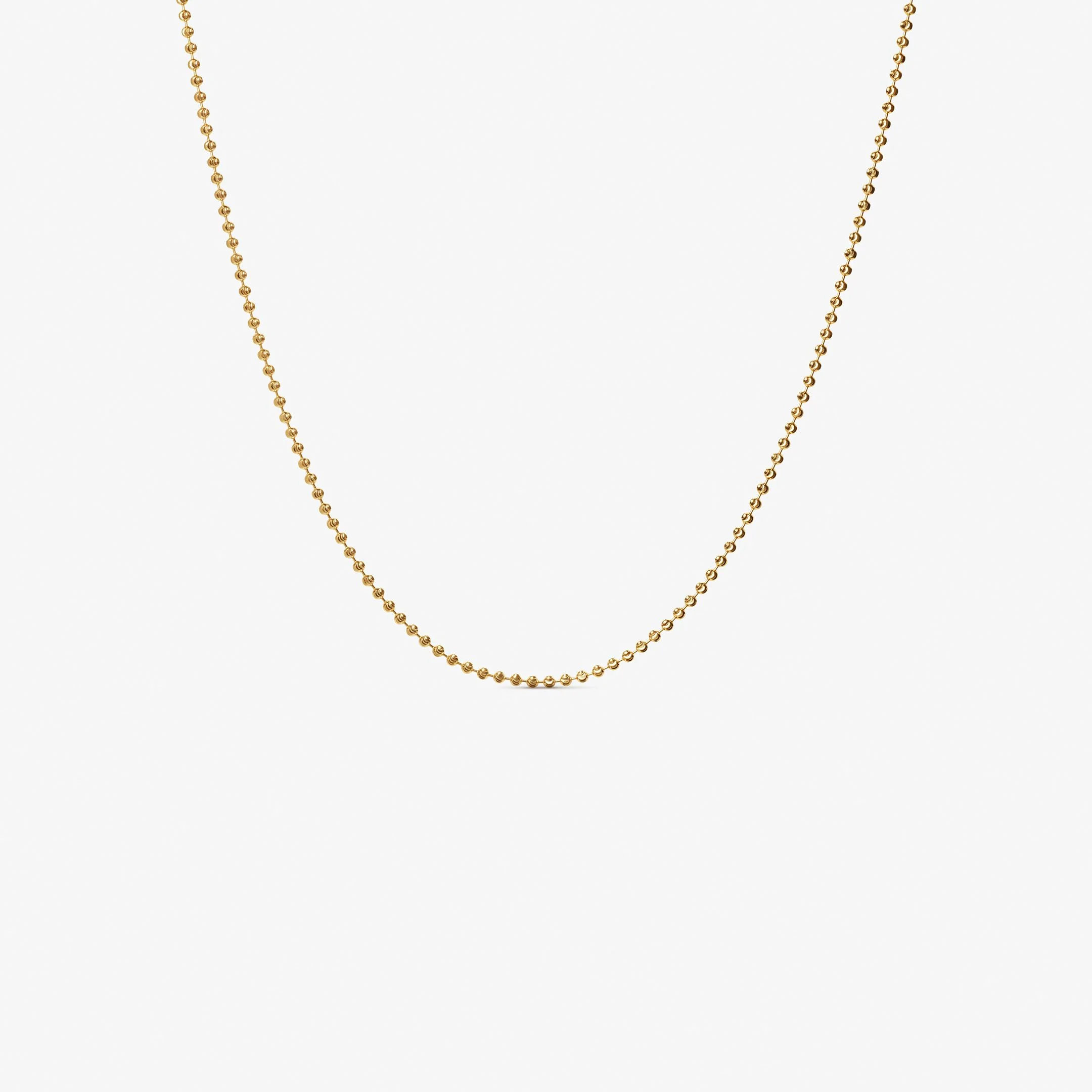 Textured Dots Necklace - Image 2